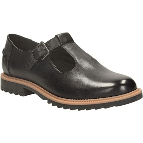 Clarks Shoes - Clarks Griffin Monty T-Bar Mary Jane Shoe 7